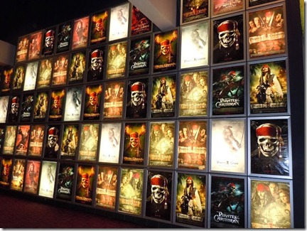 pirates caribbean movie poster wall